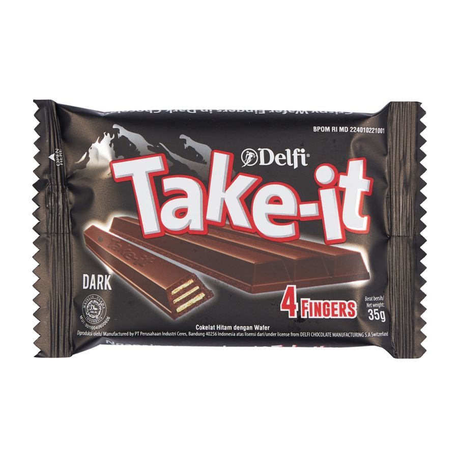 

Delfi Take It Dark Choco - 35Gram