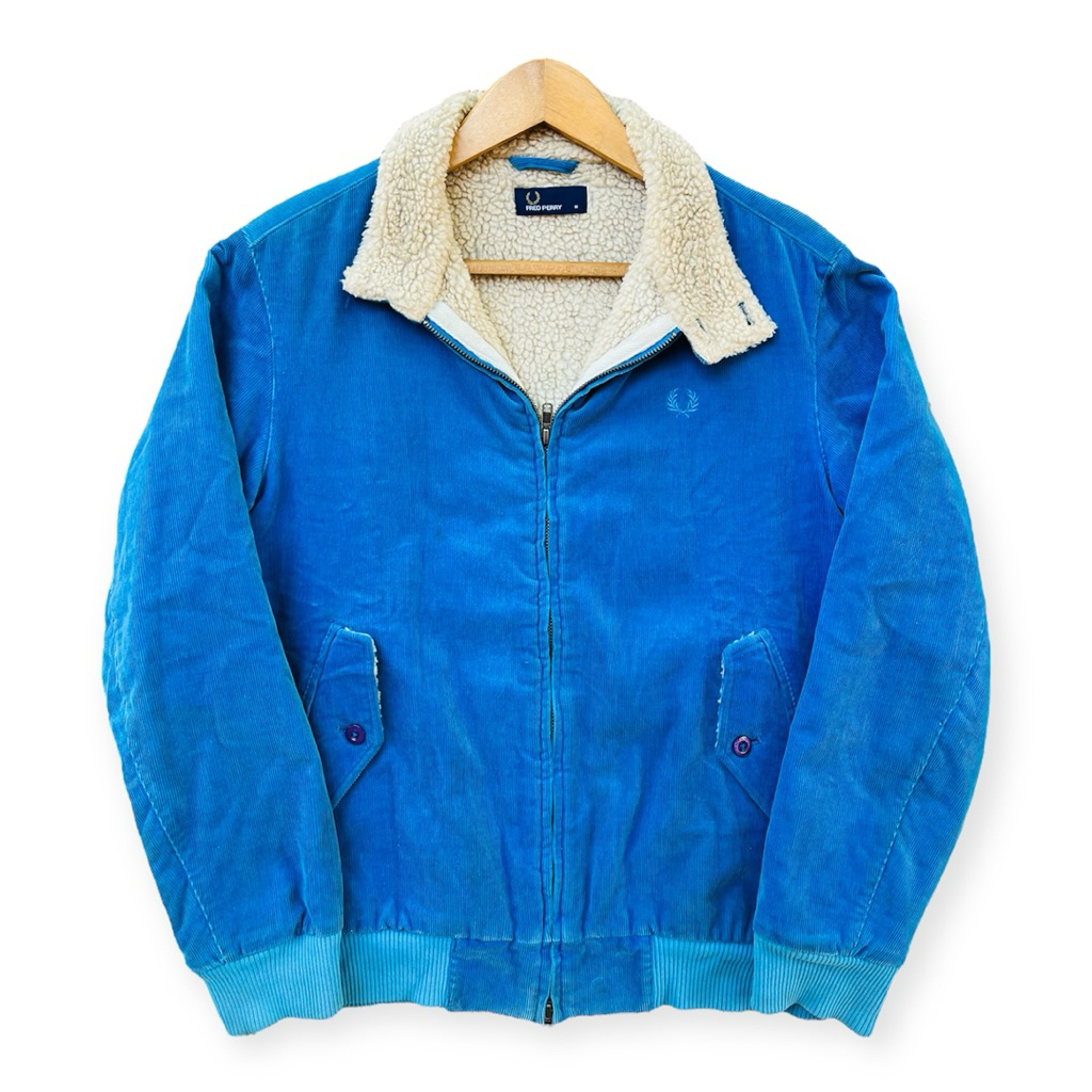 Harrington Jacket Fred Perry (Blue)