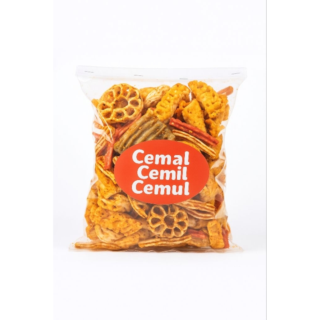

Cemal Kerupuk Pedas Seblak Mix/Campur || 1kg