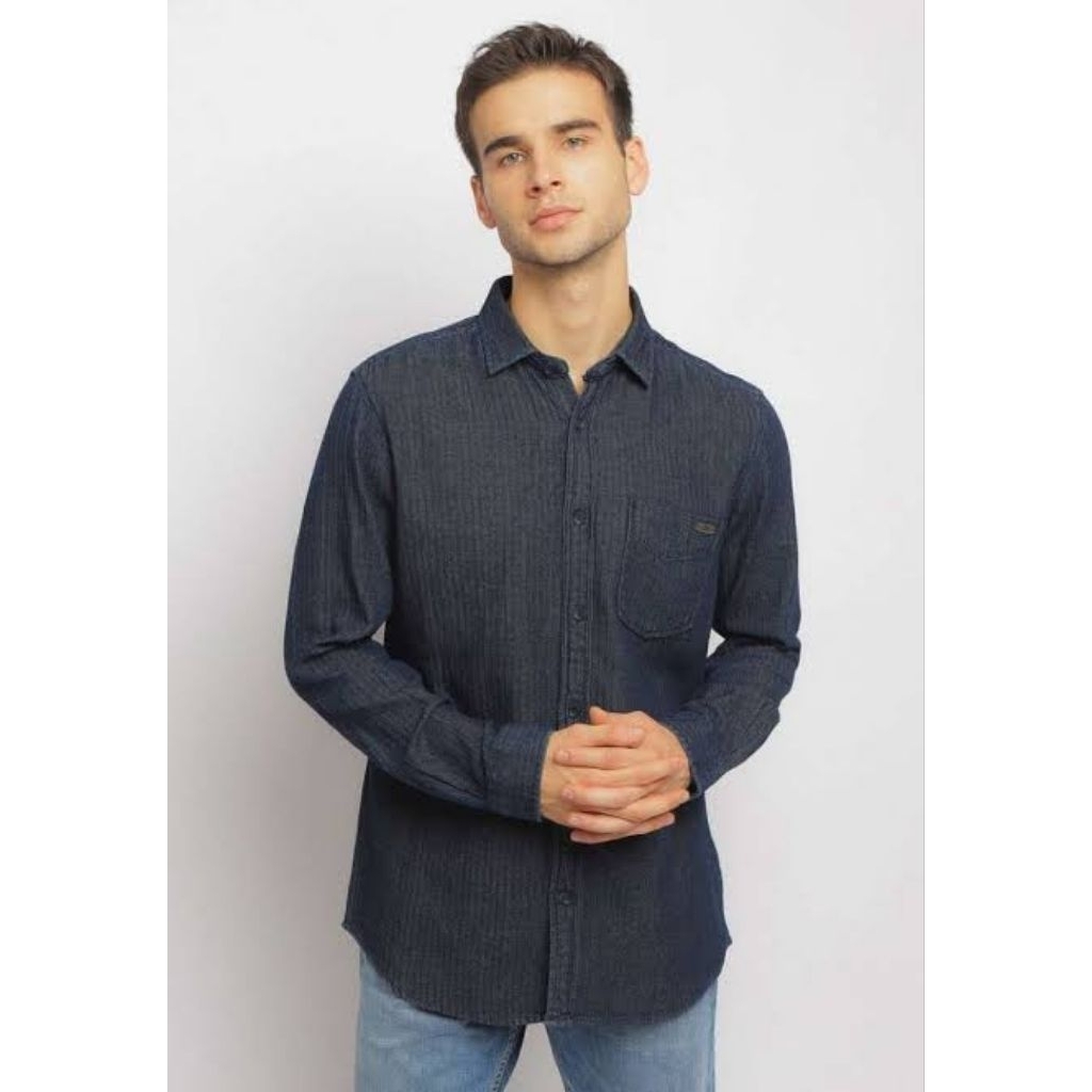 Kemeja Panjang Pria Original Lois KLL374D