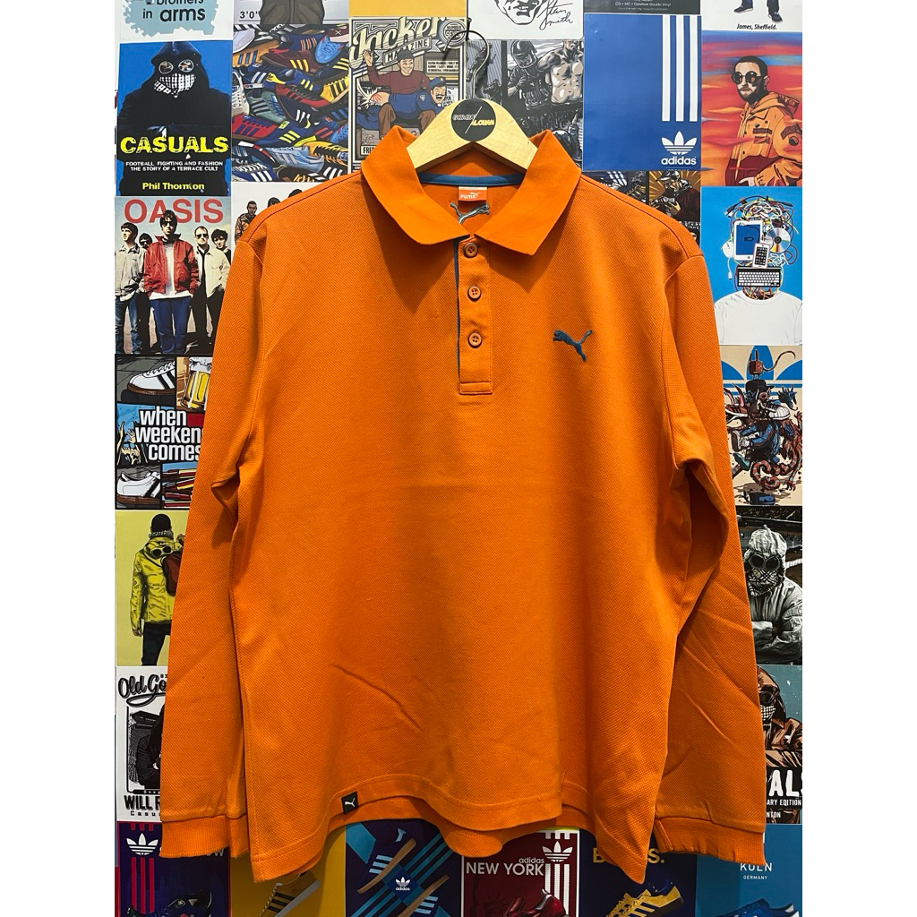 Long Sleeve / Polo Shirt / Rugby Shirt / Vintage / Second / Pum