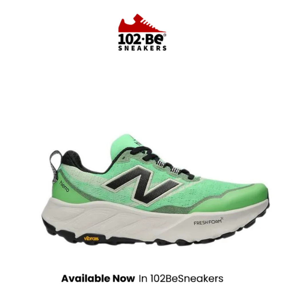 Sepatu NB Fresh Foam X Hierro v9 Men's Running Shoes Shoes - Green Original