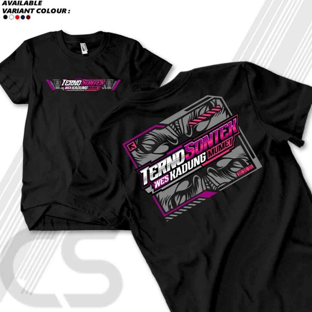 Kaos TERNO SONTEK Wes kadung mumet Baju Distro Kata Kata Keren racing Combed