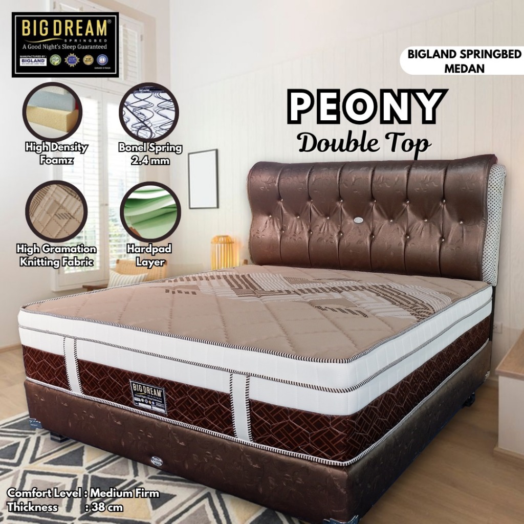 Springbed bigland peony double top 6 kaki 5 kaki