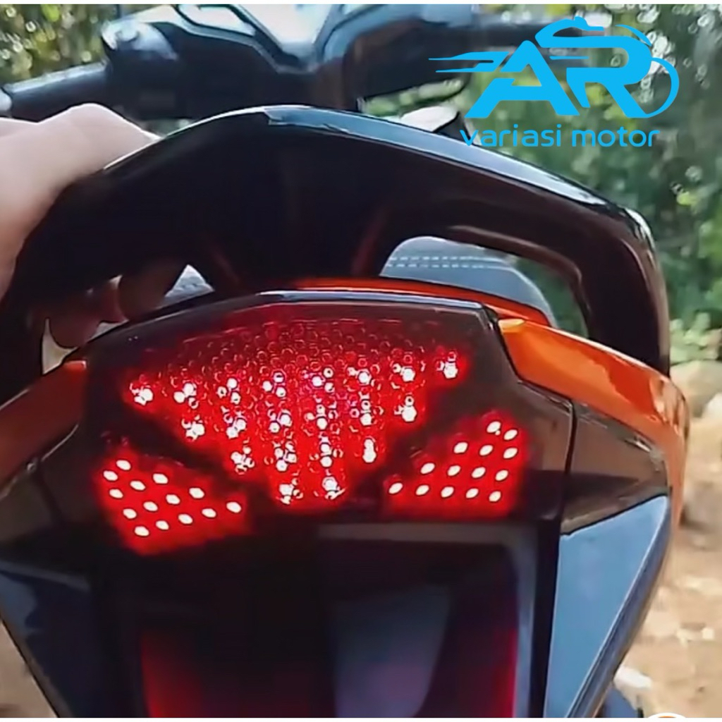 Lampu Stoplamp Running Vario Kzr 125 Old/Vario Bohlam/ Lampu Belakang Running Vario Kzr 125 Old