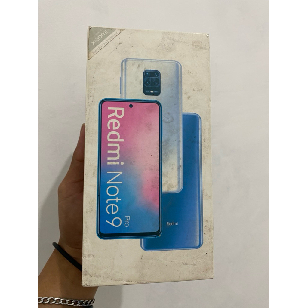 kotak hp redmi note 9 pro ori bawaan hp