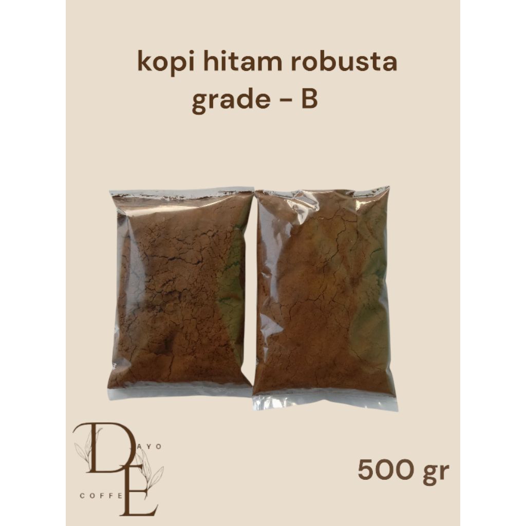 

kopi bubuk asli robusta 500 gr