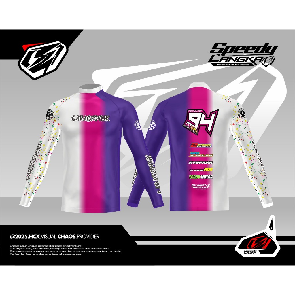 COSTUM INNERSUIT BALAP  ROAD RACE BALAP