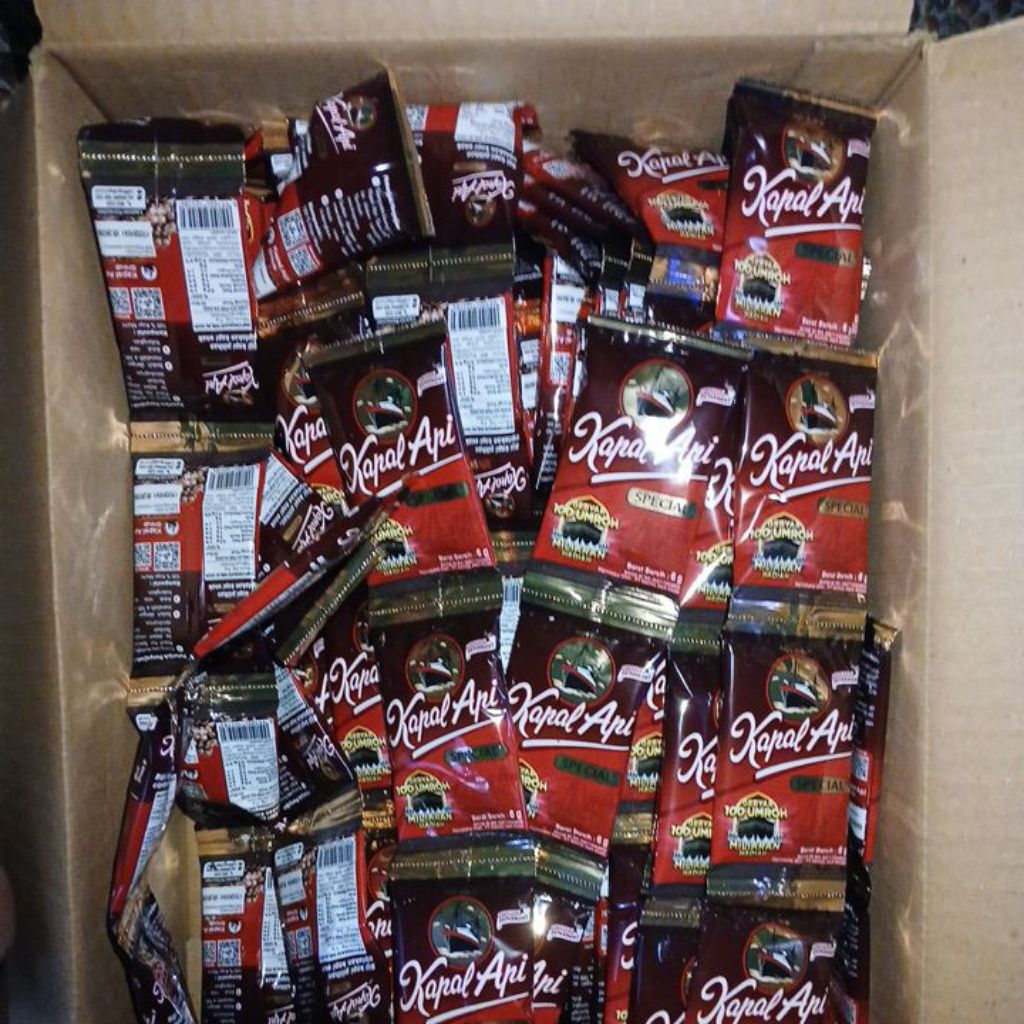 

(PAKET HEMAT) 10 Karton Kapal api mini 6gram