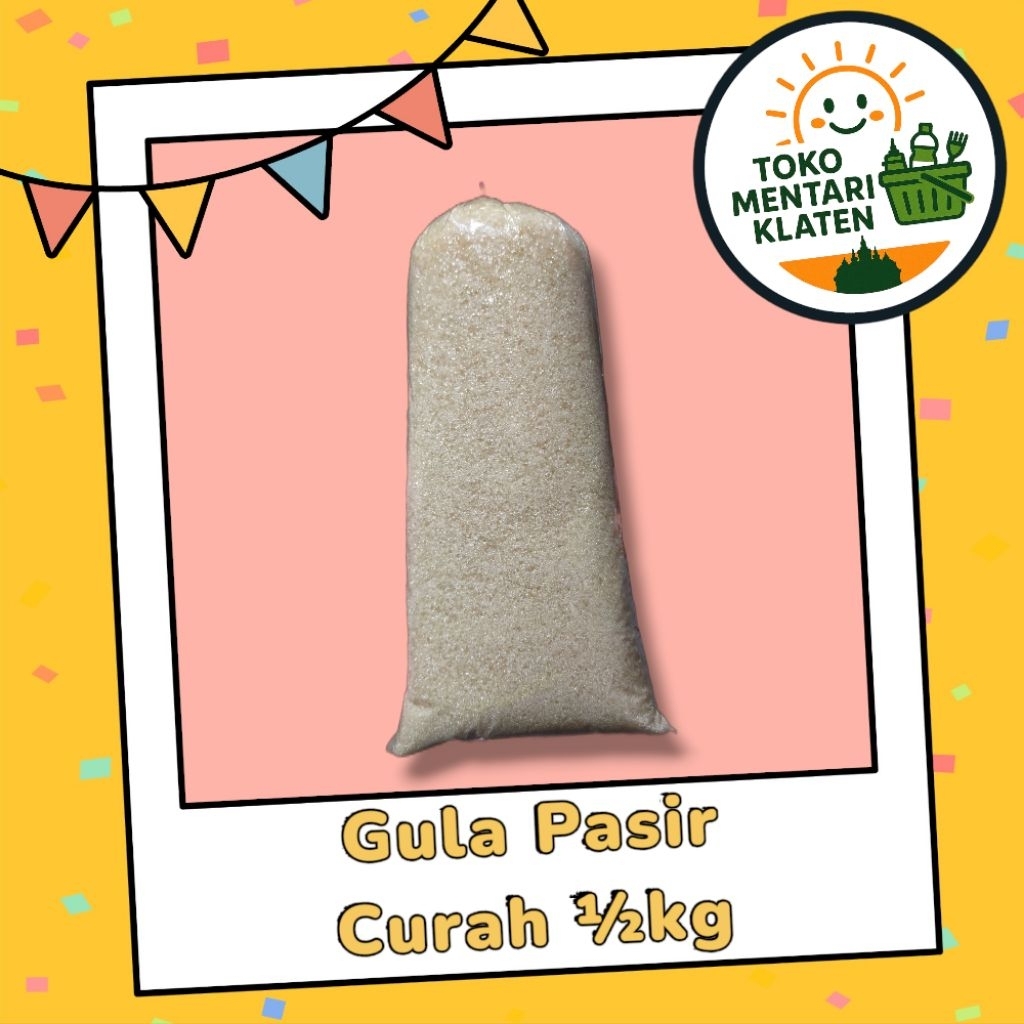 

Gula Pasir Curah ½kg Fresh dan Bersih