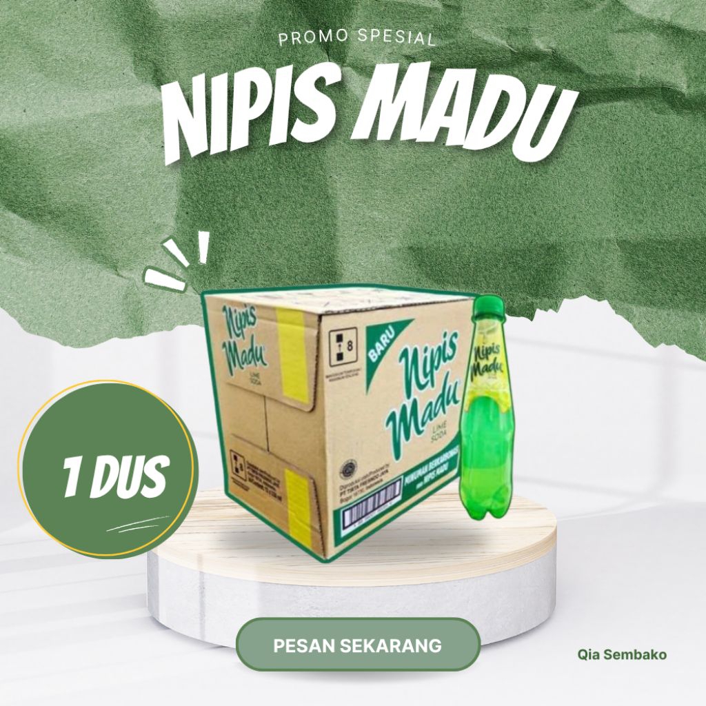 

Nipis Madu Lime Soda 330 ML 1 Dus Isi 12 Botol