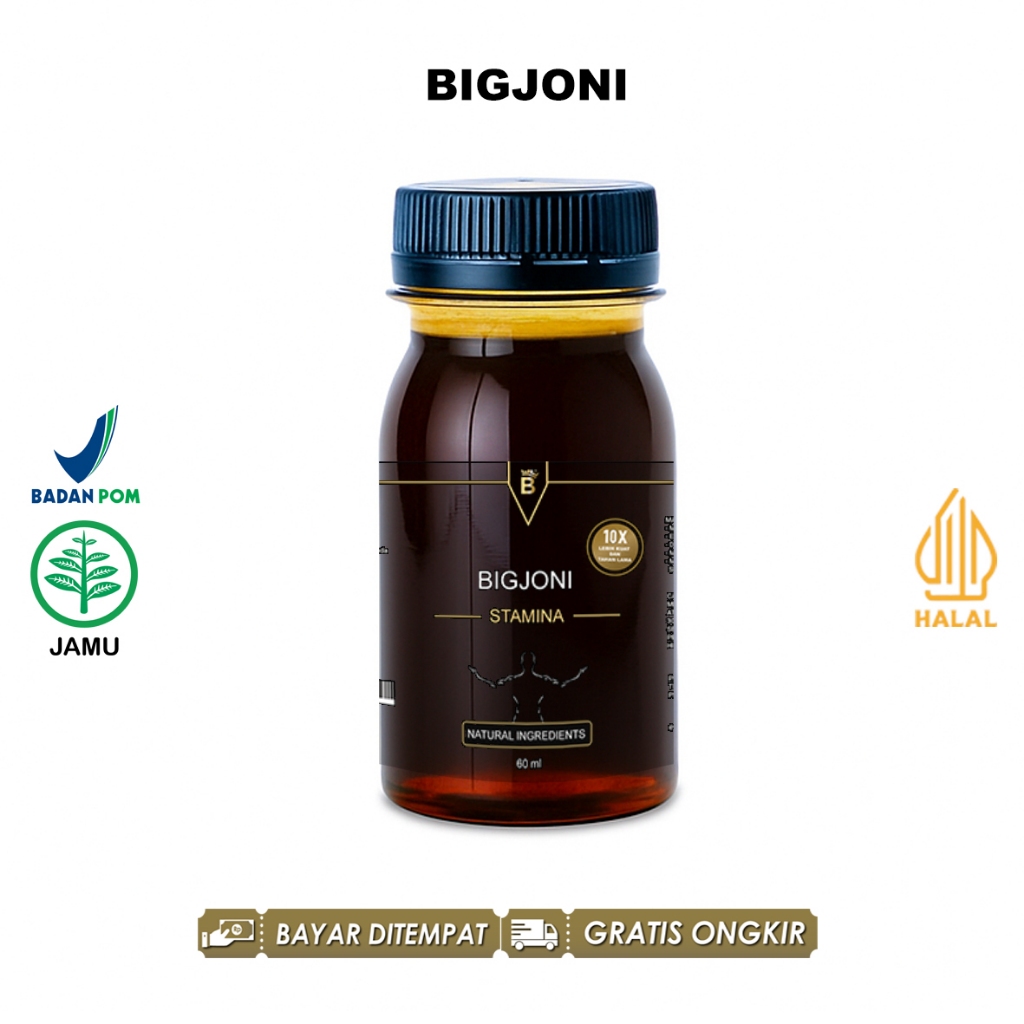

BIGJONI STAMINA 60 ml madu stamina pria dewasa madu kuat herbal alami tahan lama