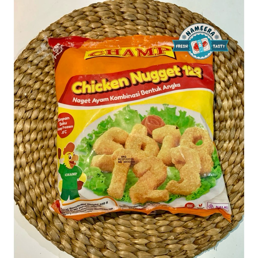 

CHAMP NUGGET 123 450g