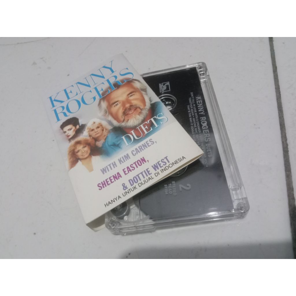 Kaset Pita Kenny Rogers Duets
