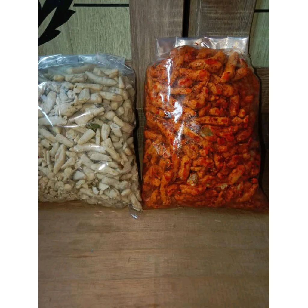 

basreng pedas gurih+ daun jeruk