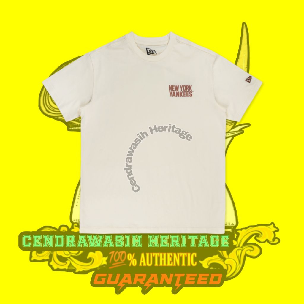 New Era New York Yankees Essential MLB T-Shirt Chrome White Original