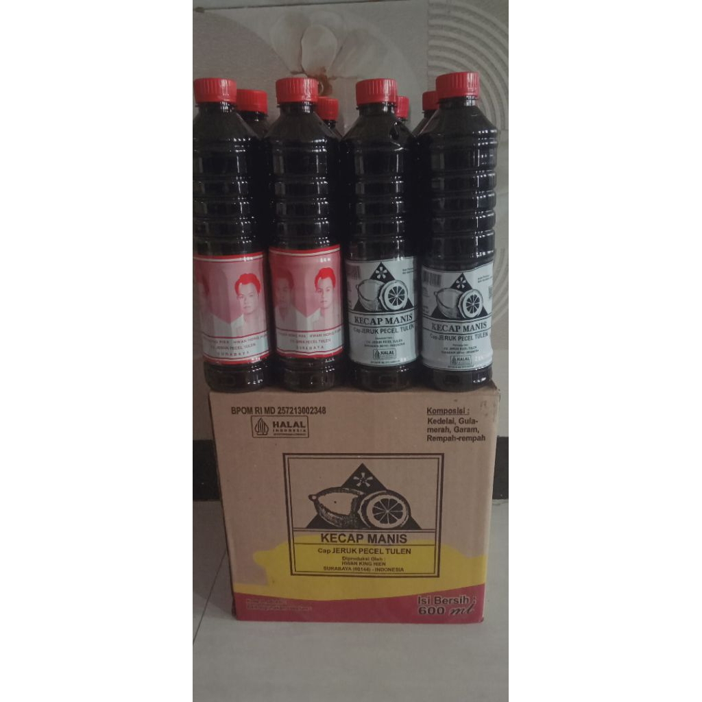 

KECAP MANIS CAP JERUK PECEL 600ML
