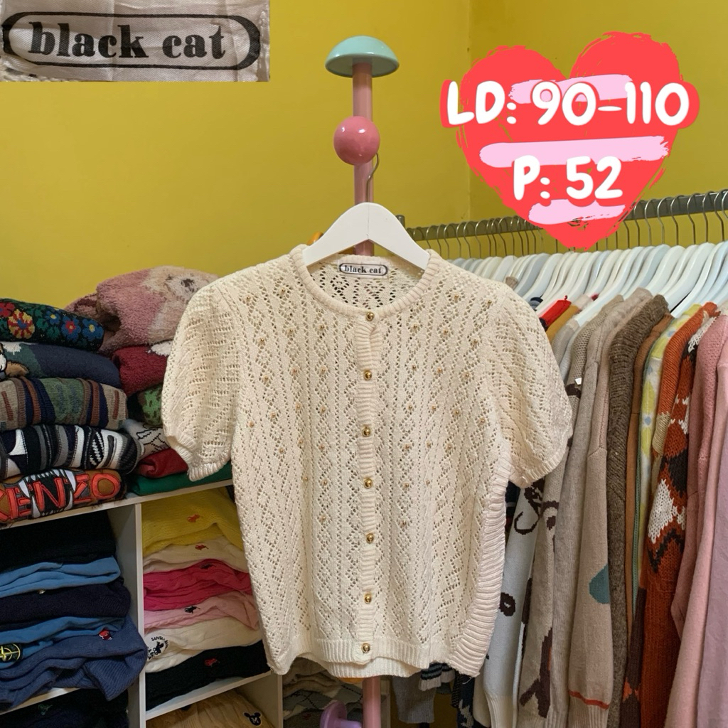 pendek rajut jaring kancing PART 2