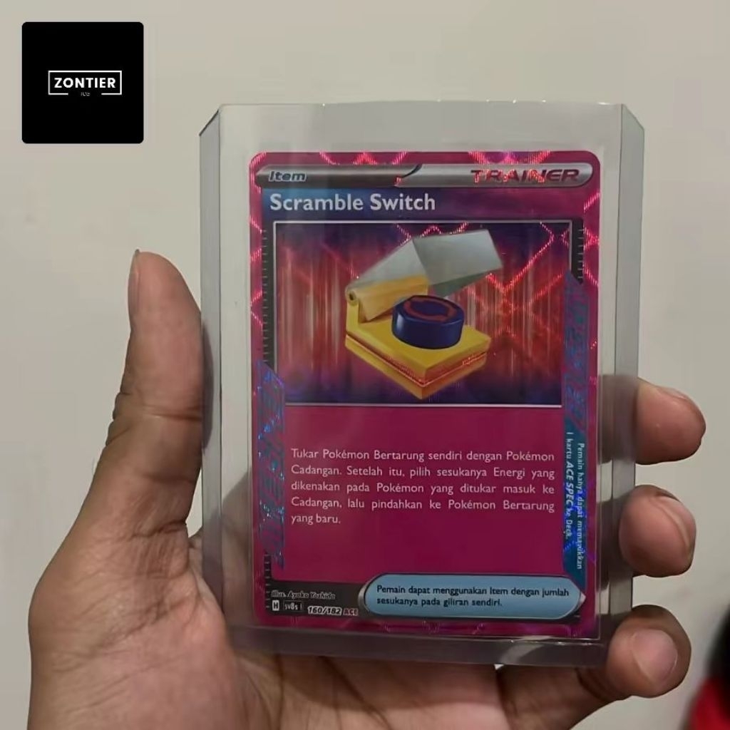scramble switch ace spec kartu permainan pokemon