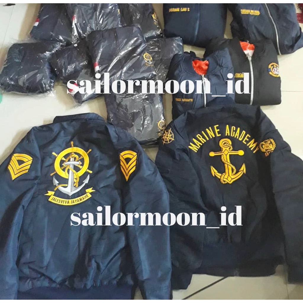 JAKET TARUNA PELAYARAN JAKET PELAUT JAKET PELAYARAN JAKET KAPTEN JAKET CHEVRON JAKET MARINE ACADEMY 