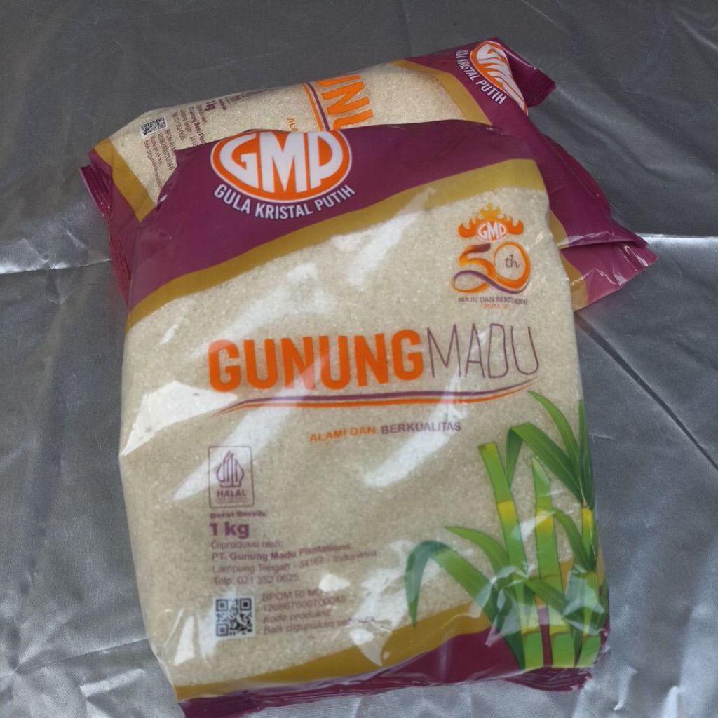 

Gula Kristal Putih GMP Gunung Madu 1 Kg
