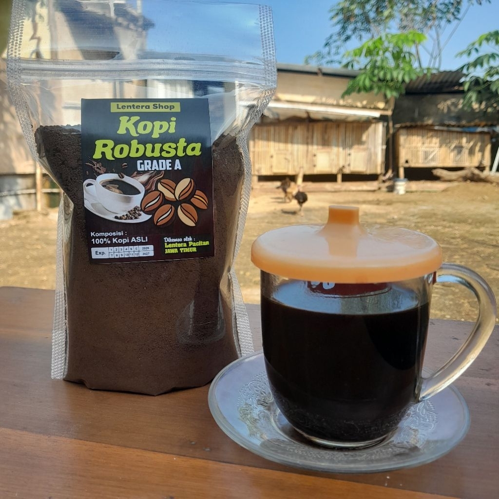 

Kopi robusta, kopi bubuk grade A