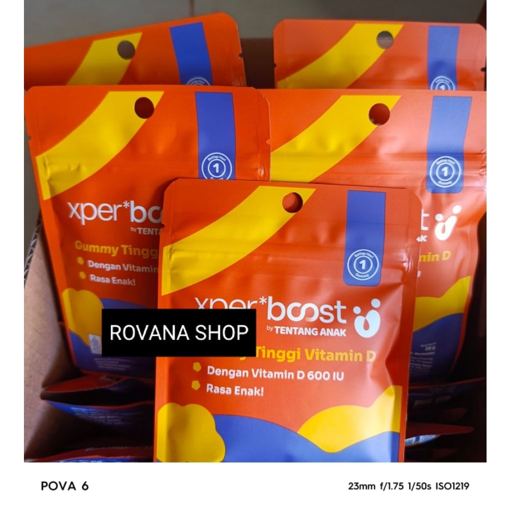 

5 x 7 gummy xpert boost 600iu