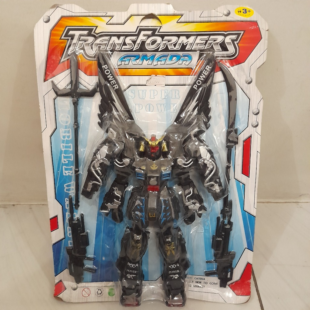 K5-Transformers Armada Hitam / Transformers Armada Hitam – Action Figure Koleksi Robot Original / Ro
