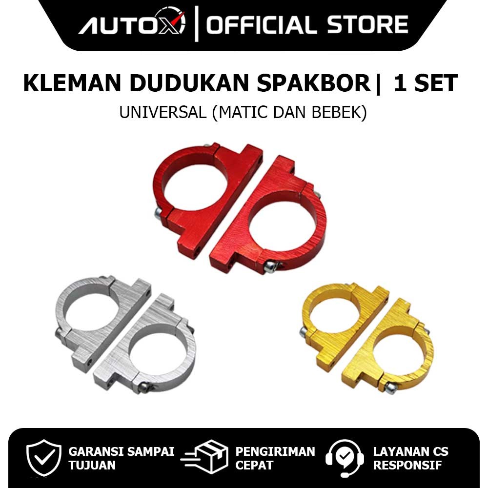 Klem Dudukan Spakbor Vario 125 150 & Beat Pop Street & Scoopy & Mio S M3 & Tiger & ADV & Supra & RX 