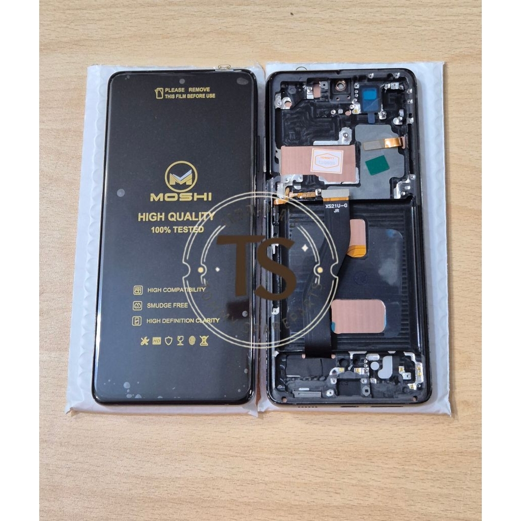 LCD TOUCHSCREEN SAMSUNG GALAXY S21 ULTRA G998 PLUS FRAME INCELL COMPLETE NON FINGERPRINT