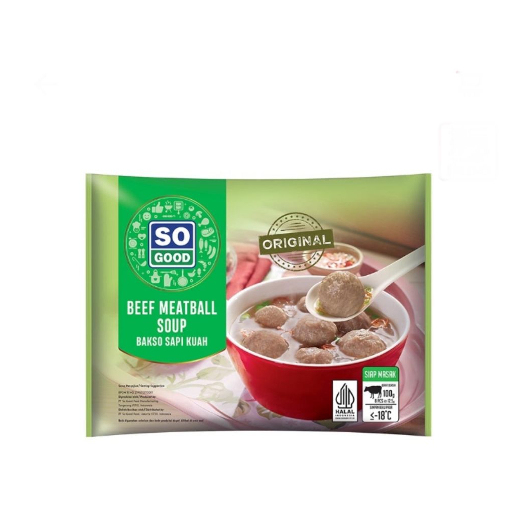 

so good baso sapi kuah 8 pcs 100 gram
