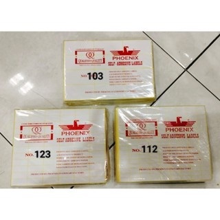 

Label Nama / Label Undangan / Label Harga Phoenix 103 / 112 / 123