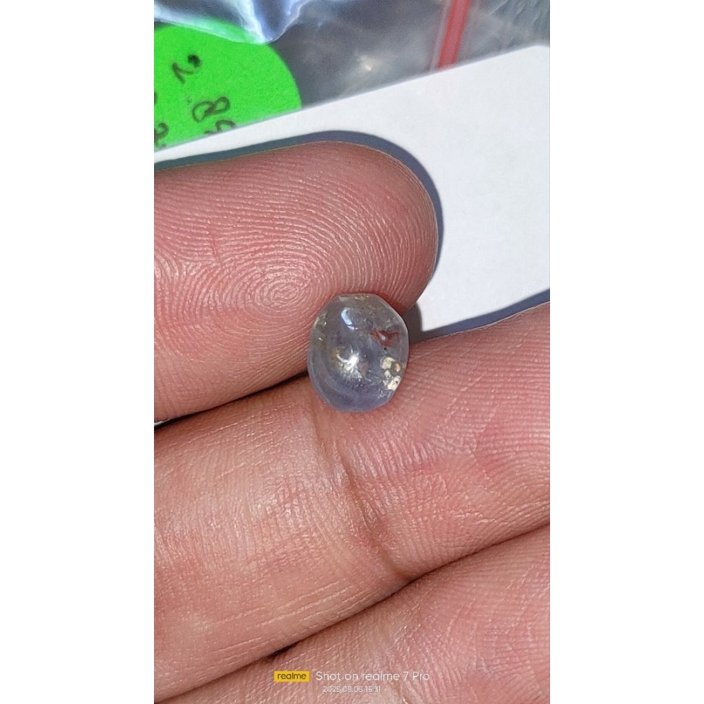 Natural light blue sapphire srilangka 2.85cts