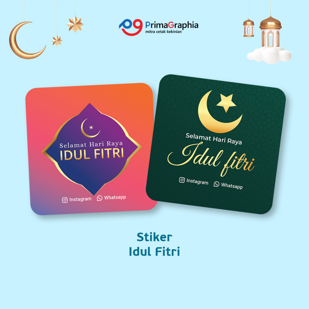 

Cetak Stiker Idul Fitri Kotak Custom Desain Template