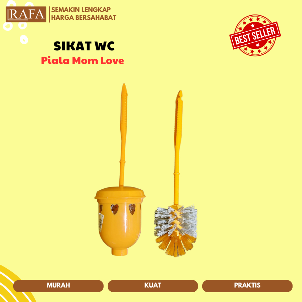 RAFA | Sikat WC Piala Mom Love  Murah Praktis
