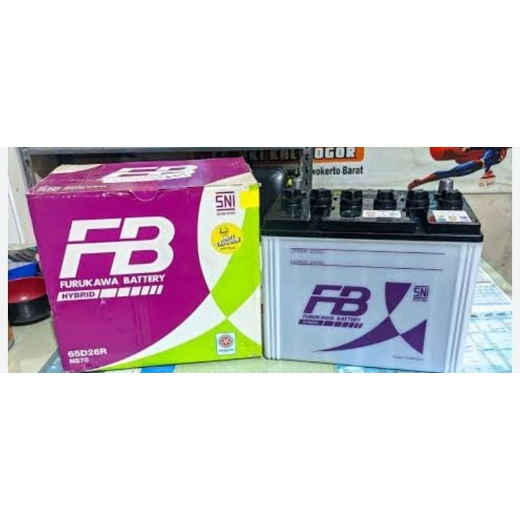 aki basah hybrid furukawa batre ns70 12v 65ah untuk panther, coltdiesel