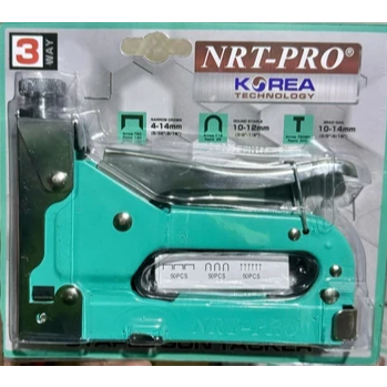 

NRT PRO Staples Tembak Jok Motor Banner Reklame 3 in 1 / Staple Gun Tacker 3in1 NRT PRO