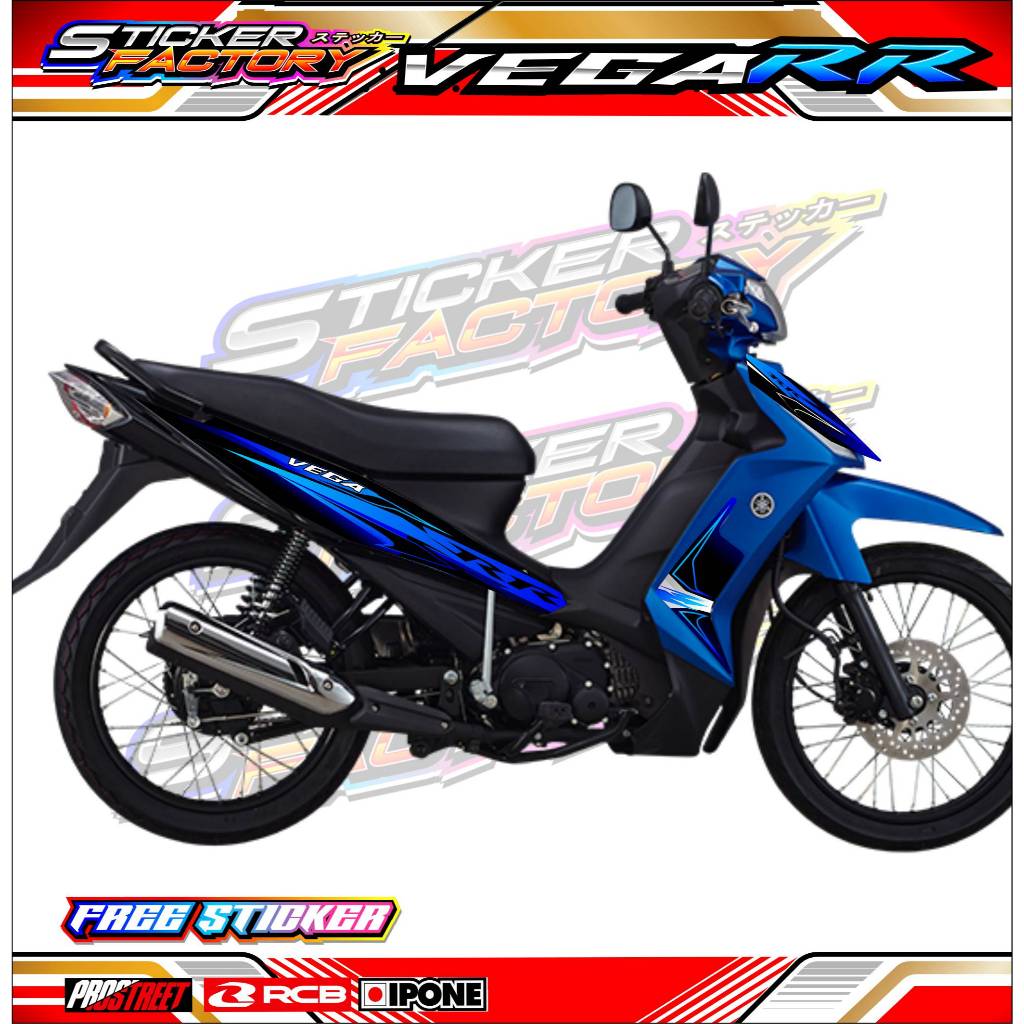 STRIPING VARIASI YAMAHA VEGA RR - ORI / STICKER LIST VARIASI MOTOR YAMAHA VEGA RR