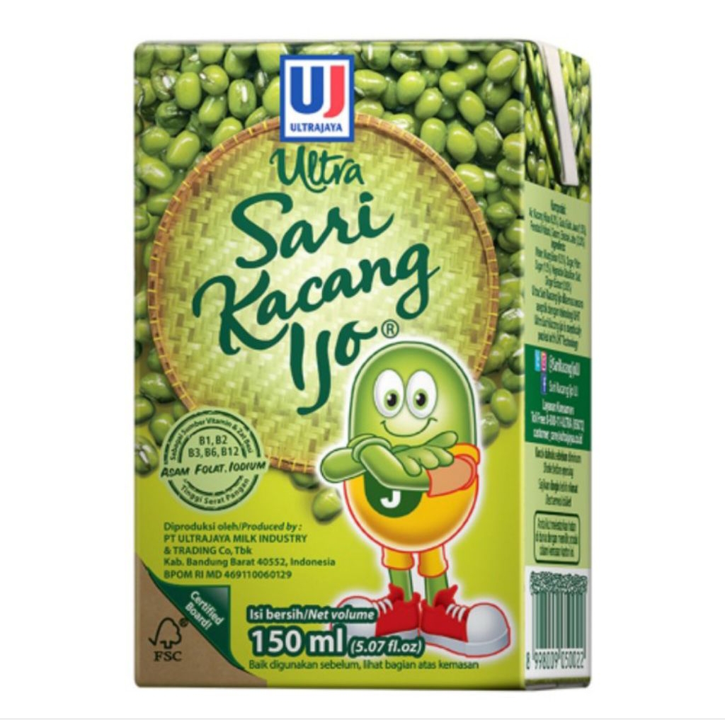 

Ultra Sari Kacang Ijo 150ml