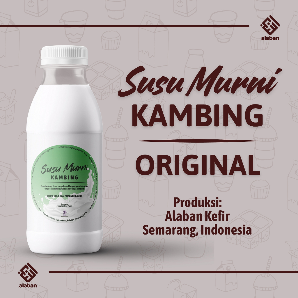 

Susu Kambing Murni Original 1 Liter Non Pasteurisasi