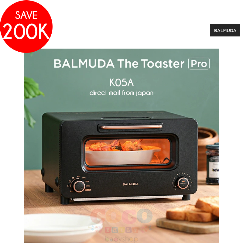 Pre-order BALMUDA Pro New Upgraded The Toaster Steam Oven Toaster with Salamander mode