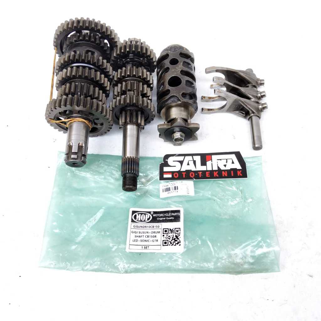 Gir Rasio Gear Ratio Gigi Transmisi Motor Honda CB150R New LED CB 150R Sonic 150 Supra GTR 150 CKD M