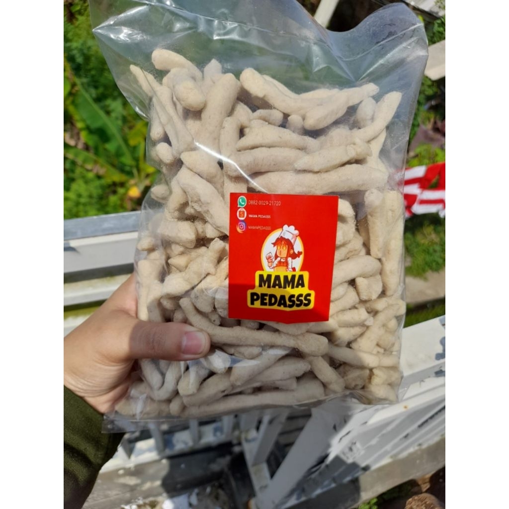 

Basreng gurih original tanpa bumbu 500gr 100gr 50gr