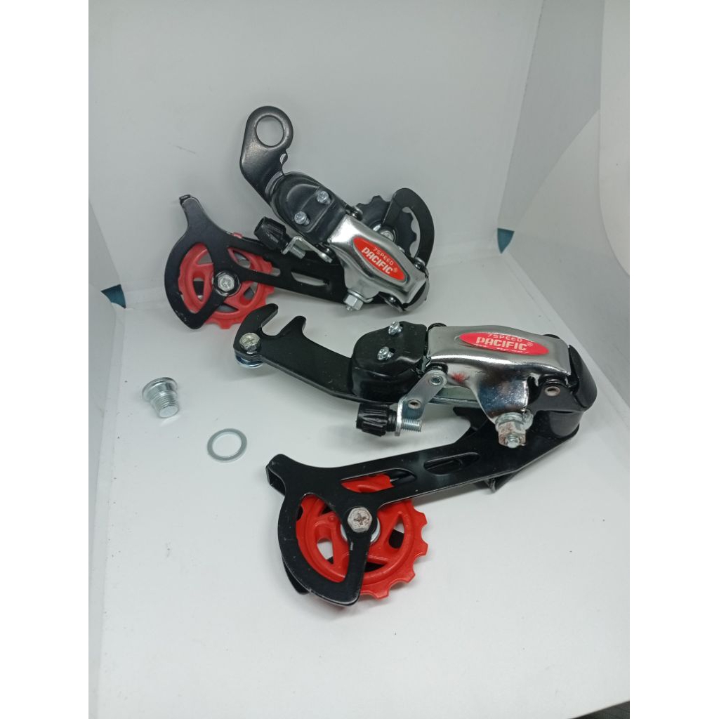 RD Rear Derailluer 6 7 Speed Pacific Model Baut Dan Model Jepit Sepeda MTB, Gunung, Lipat Merk Pacif