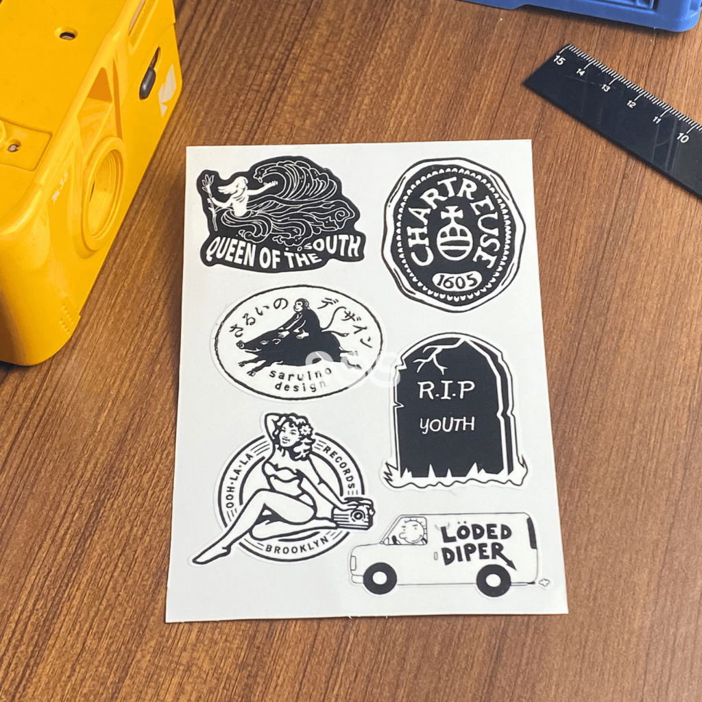 

STICKER 90'S / AESTHETIC STICKER / STICKER NOTEBOOK / SUNDAY STICKER STUFF