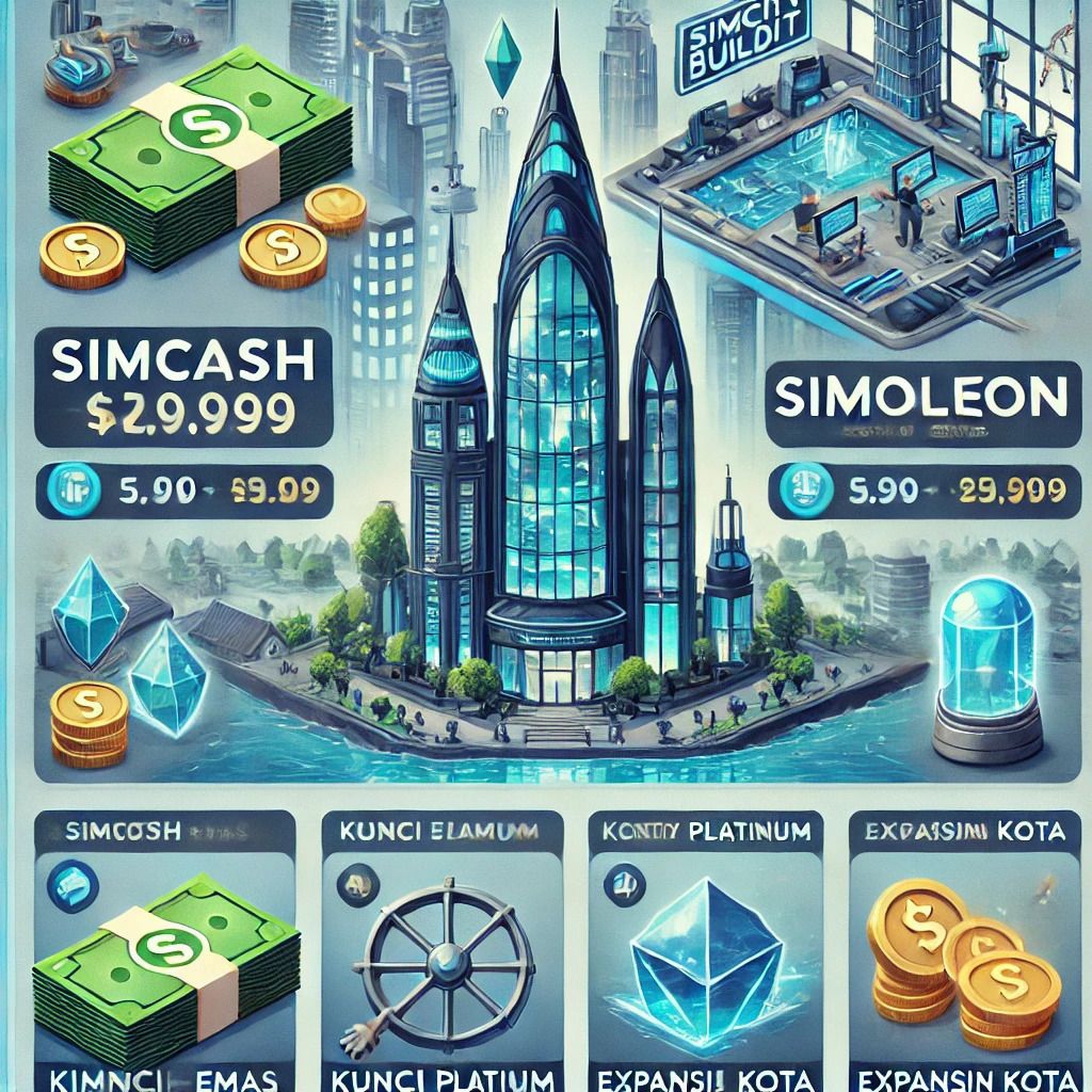 SIMCITY BUILDIT PAKETAN ALL IN