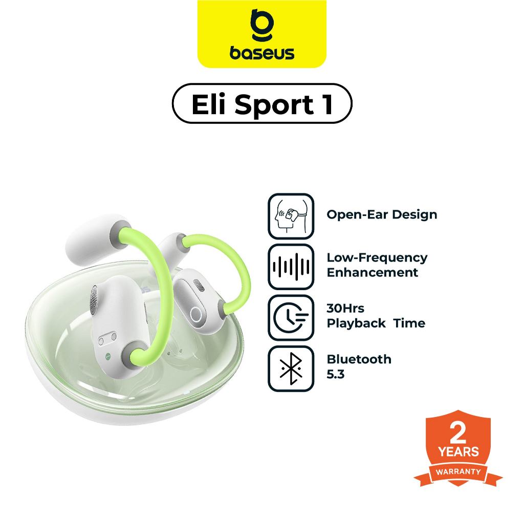 Baseus Eli Sport 1 OWS Open-Ear Earbuds Sport Jogging Gym TWS Headset Earphone