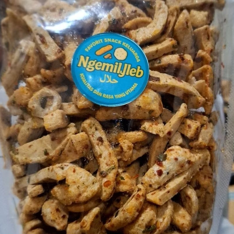 

250 gram Basreng Stik Premium Pedas Gurih daun jeruk