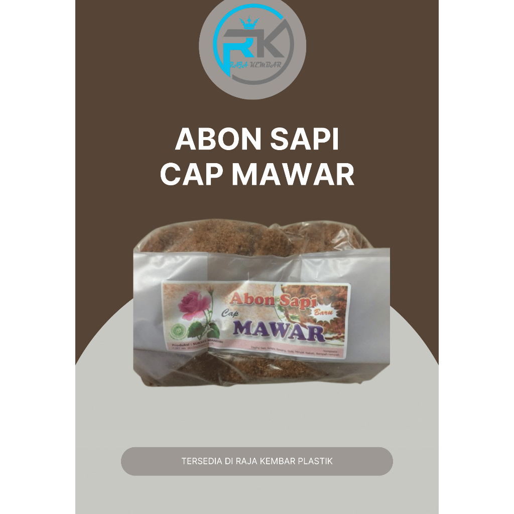 

ABON SAPI CAP MAWAR 1KG DAN REPACK 250GR
