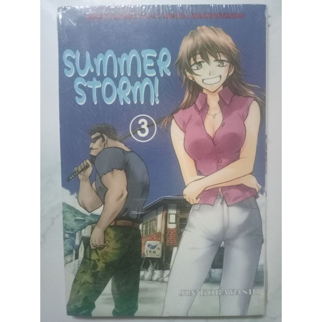 Buku komik lokal Elex media Summer Storm vol 3 Jin Kobayashi